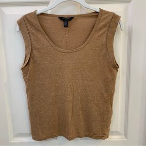 Banana Republic Linen Roll Cuff Tank